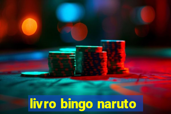 livro bingo naruto